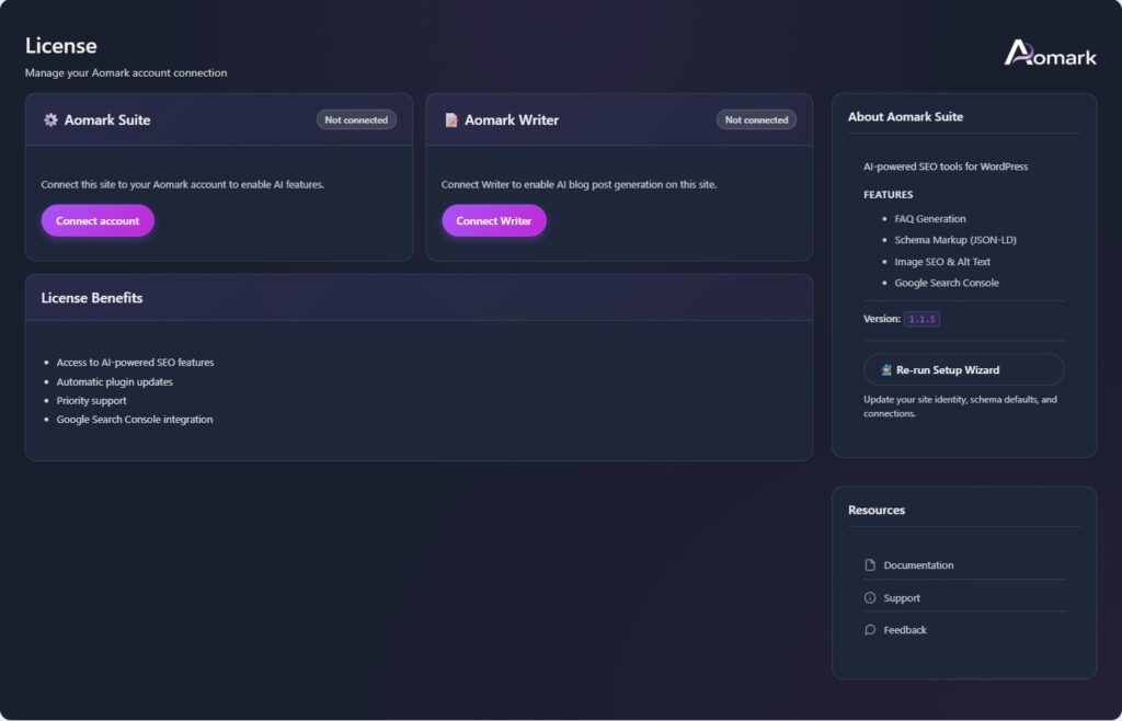 Image - Complete Aomark Setup Guide: Get Suite and Writer Running on Your WordPress Site